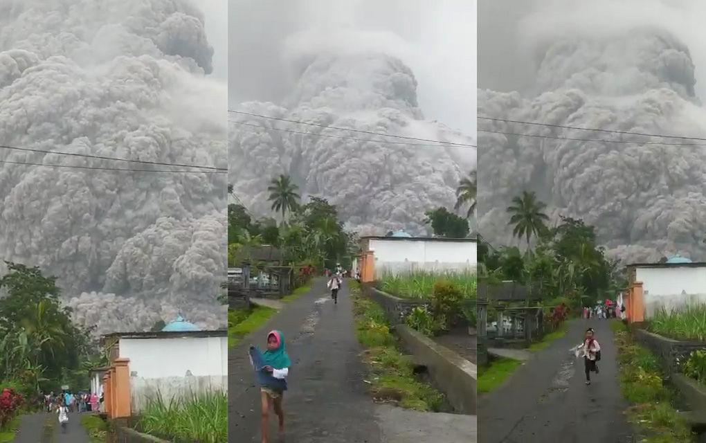 Gunung Semeru Meletus Paluekspres