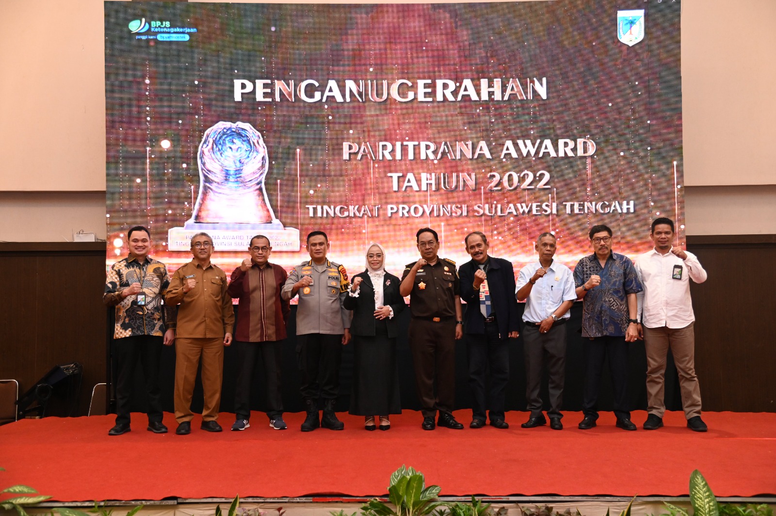 Pemda Dan Pelaku Usaha Raih Penghargaan Paritrana Award Tingkat