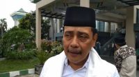 Ketua nu jatim hasan mutawakkil alallah di masjid-al akbar surabaya