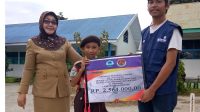 Pramuka SMPN 5 Palu Kirim Donasi Bantuan ke Banten dan Lampung