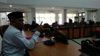 rapat perdana pansus lkpj wali kota palu