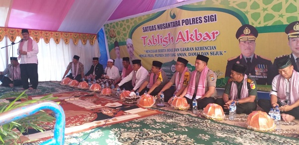 tabligh akbar polres sigi