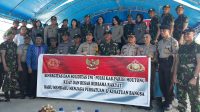 Polres Parimo Kunjungi Yonif 711/Raksatama Posona