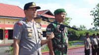 Polres Touna Apel Kesiapan Pengamanan Pilkades Serentak