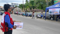 PMI Balut Galang Dana bagi Korban Kebakaran Tolitoli