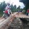 Jembatan Darurat Dibangun, Warga Desa Gangga Parimo Tidak Lagi Terisolasi