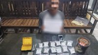 Dua Warga Jalan Asam Palu Ditangkap Polisi karena Edarkan Sabu