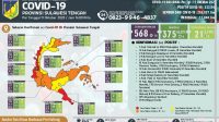 Penambahan Kasus Positif Covid-19 Sulteng Mencapai 16 Orang, Kini 172 Pasien Dirawat