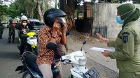 Razia Prokes, Mayoritas Warga Kenakan Masker Tak Sesuai Perwali