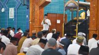 Wagub  Sulteng Beri Tausiah di Masjid Kolonodale Morut, Begini Pesannya