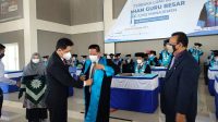 Rektor Unismuh Palu Dikukuhkan Sebagai Guru Besar