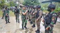 Brigjen TNI Toto Nurwanto Berkunjung Perdana ke Wilayah Operasi Madago Raya