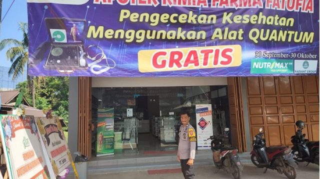 Polisi Pantau Penjualan Obat Cair Berbentuk Sirop di Tolitoli dan Morowali