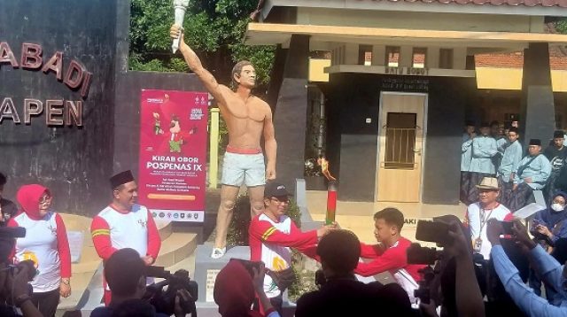 Pengambilan Api Abadi Mrapen Tandai Pelaksanaan Pospenas IX Surakarta