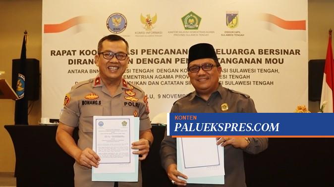 Sinergi dengan BNN, Kemenag Sulteng Dukung Program Keluarga Bersinar