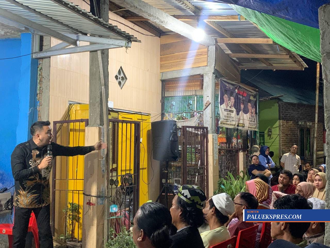 Wim Al-Amri Reses di Balaroa, Warga Keluhkan Banjir di Jalan Bayam