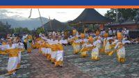 Wawali Disambut Tarian Rejang Dewa