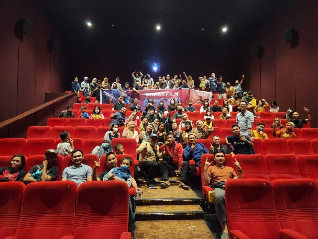 Ratusan Pelanggan Telkomsel di Palu, Nonton Bareng Gratis Film Avatar : The Way of Water