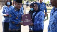 PNS Pemkot Palu Terima Perhargaan