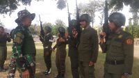 Unjuk Gigi di Markas Yonif 711/Raksatama, Menwa Sulteng Juarai Lomba Menembak, Renang Marathon Militer