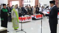 Novalina Dilantik Sebagai Sekdaprov Sulteng