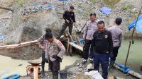 Enam Penambang Diamankan Saat Penertiban Tambang Emas Dataran Bulan Touna