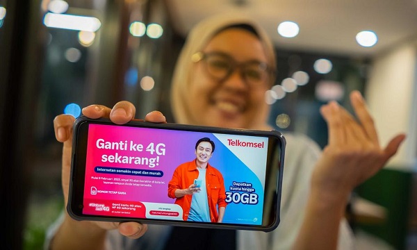 Mulai 2023, Telkomsel Lanjutkan Upgrade Layanan 3G ke 4G/LTE