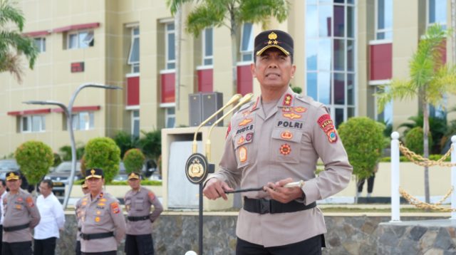 Kapolda Sulteng berganti dari Irjen Pol Rudy Sufahriadi kepada Irjen Pol. Agus Nugroho, SIK, SH, MH.