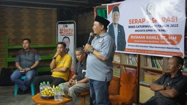Reses Rusman Ramli di Talise Mantikulore, Mencuat Usulan Lampu Penerangan dan Beasiswa