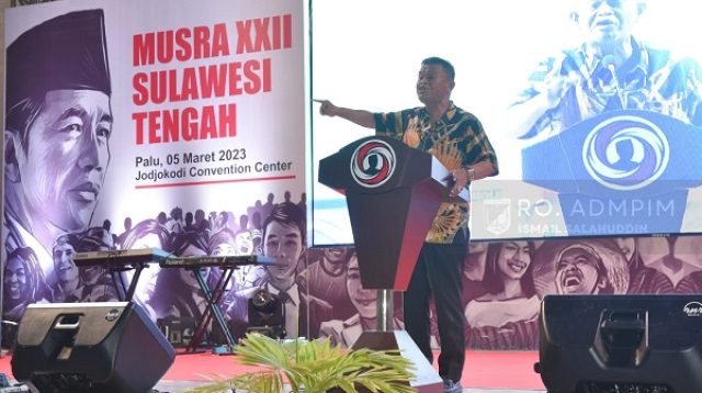 Gubernur Sulteng Satu-Satunya Kepala Daerah yang Hadiri Musra