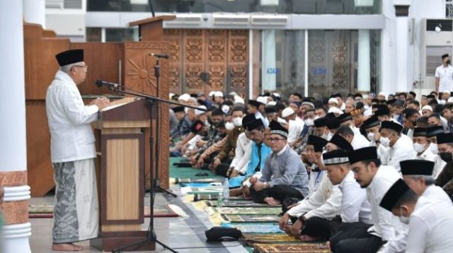 Bagaimana konsep Muslim Kaffah Untuk Umat Islam Indonesia? Ini Kata Wapres