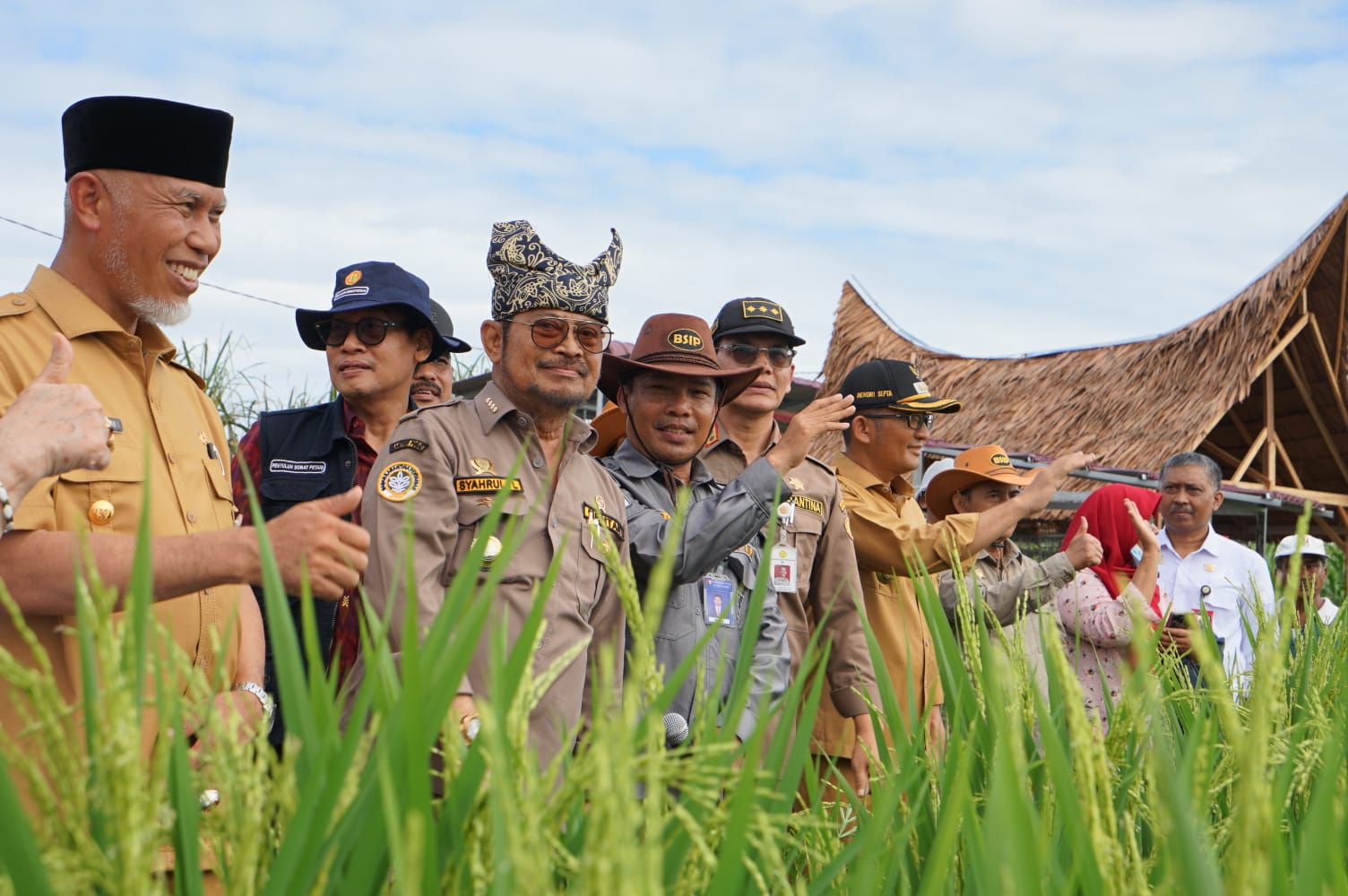 Pastikan Kesiapan PENAS XVI di Sumbar, Mentan SYL Minta Konsolidasi Ancaman Krisis Pangan. (Foto: Humas Kementan)