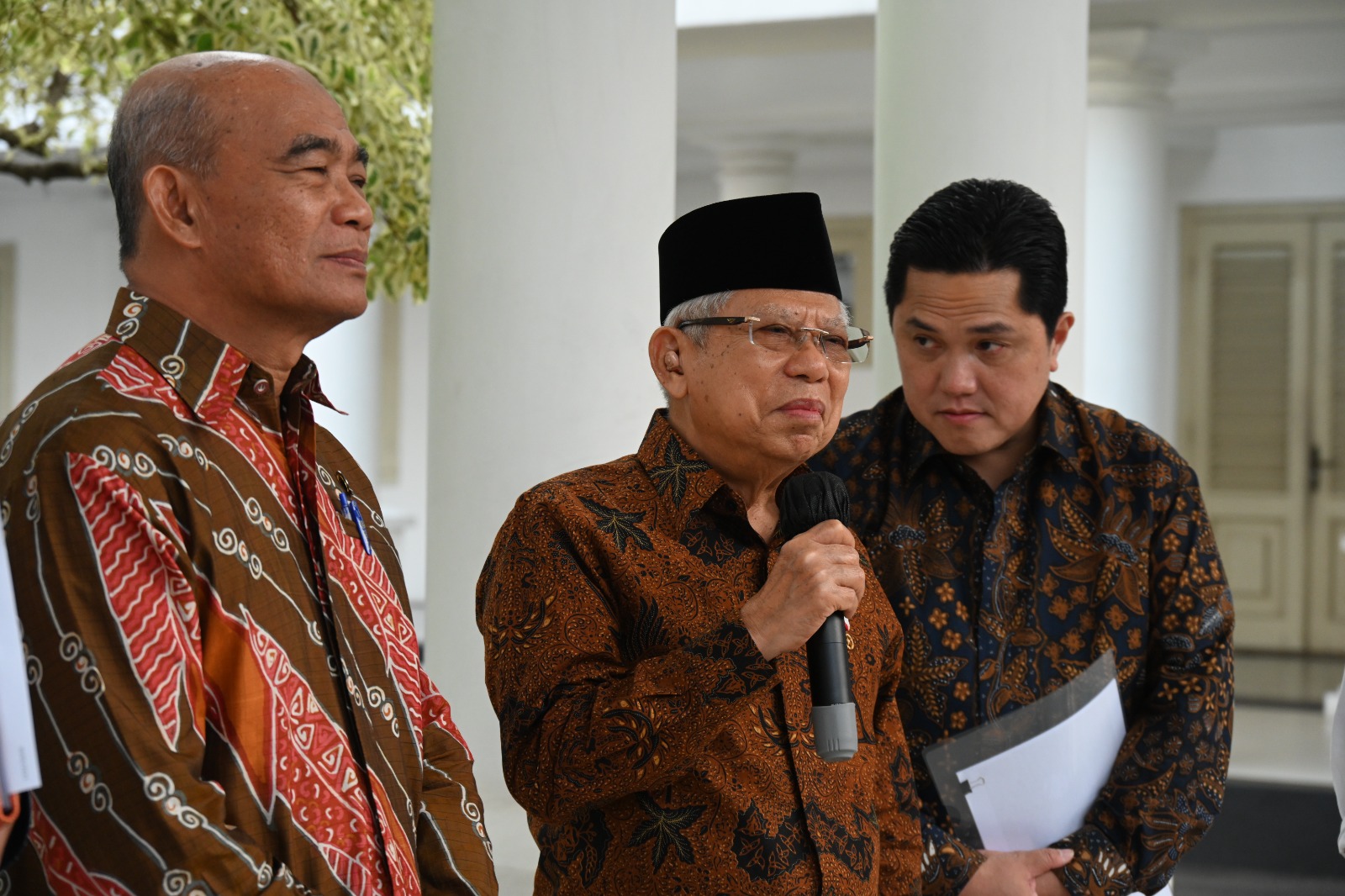 Wapres Pimpin Rapat Evaluasi Pelaksanaan Desain Besar Olahraga Nasional. (Foto: BPMI-Setwapres RI)
