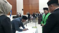 Sugeng Resmi Dilantik Sebagai PAW Anggota DPRD Parimo
