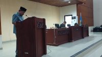Wakil Bupati Sampaikan Jawaban Pandangan Umum Fraksi DPRD Parimo