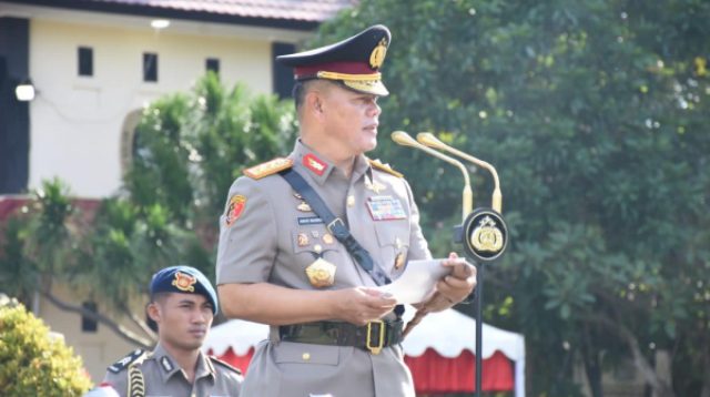 Gelombang II 2023,  Kapolda Sulteng membuka Diktuba Polri di SPN Polda Sulteng