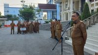 Apel Pagi Lingkup Sekretariat, Berikut Penyampaian Asisten III