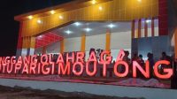 Pemkab Parimo Resmikan GOR dan Launching Prangko Tombolotutu