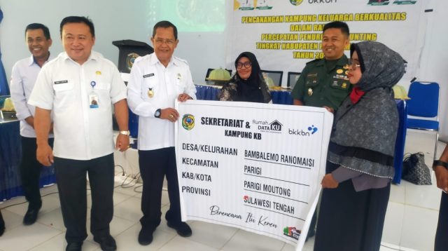 Pemkab Parimo Canangkan Kampung KB 2023.