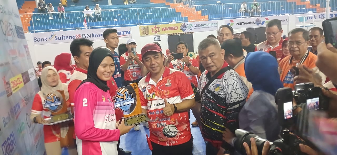 Babak Kualifikasi PON XXI Cabor Voli Ball Indoor di Parigi Moutong Berakhir.