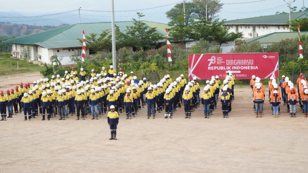 PT CPM Gelar Upacara HUT RI, KTT: Mari Kita Bangun Integritas dan Komitmen