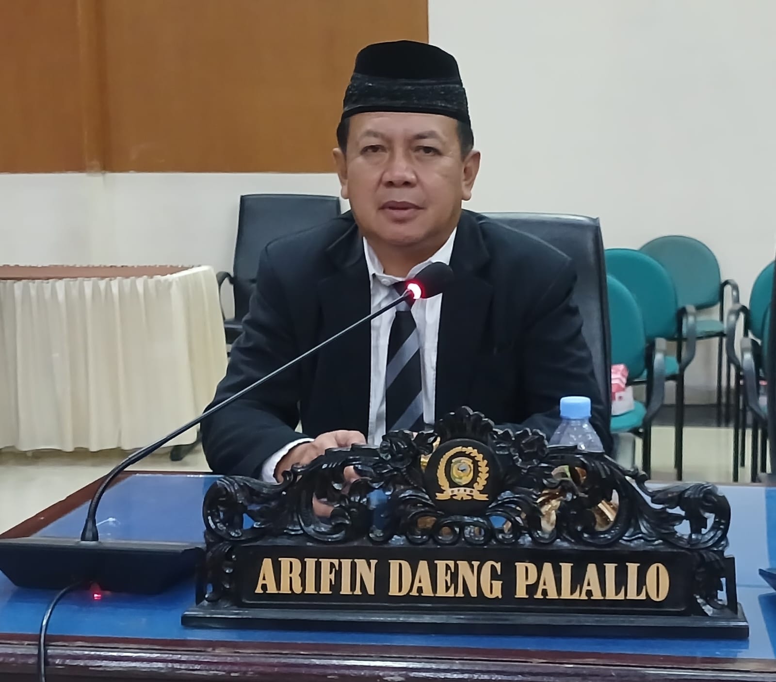 Ketua Fraksi Partai Gerindra DPRD Kabupaten Parigi Moutong (Parimo), Arifin Daeng Palallo.