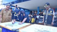 Gubernur Rusdy Mastura Hadiri Pemusnahan Barang Ilegal Hasil Penindakan KPPBC