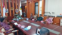 Gubernur Menerima Laporan Kadis Kebudayaan terkait Realisasi Program Kerja Sulawesi Tengah Negeri Seribu Megalit