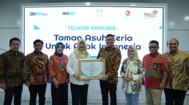 Berstandar TARA Ramah Anak, Telkom Wujudkan Fasilitas Telkom Daycare Terpadu Pertama