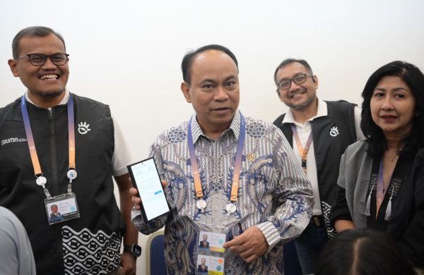 Menkominfo Apresiasi Kualitas Jaringan Telekomunikasi TelkomGroup di Media Center KTT AIS Forum 2023