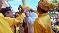 Kedatangan Pj Bupati Parimo, Richard Arnaldo Djanggola Disambut Upacara Adat Kaili Nipoisaka