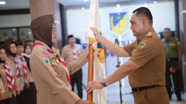 68 Peserta Kontingen Kwarda Sulteng Ikuti Perkemahan Wanabakti di Sulut