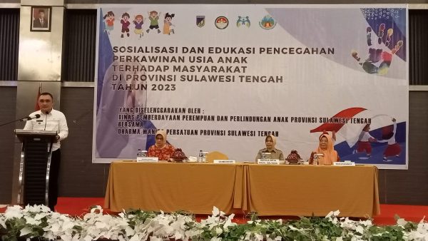 Sulteng Komitmen Stop Perkawinan Anak