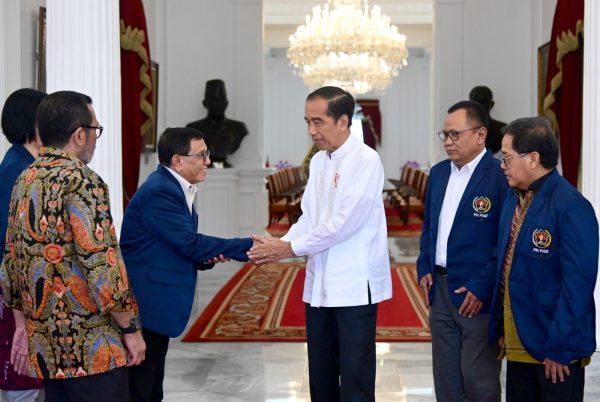 Presiden Jokowi Terima Pengurus PWI Pusat di Istana Merdeka